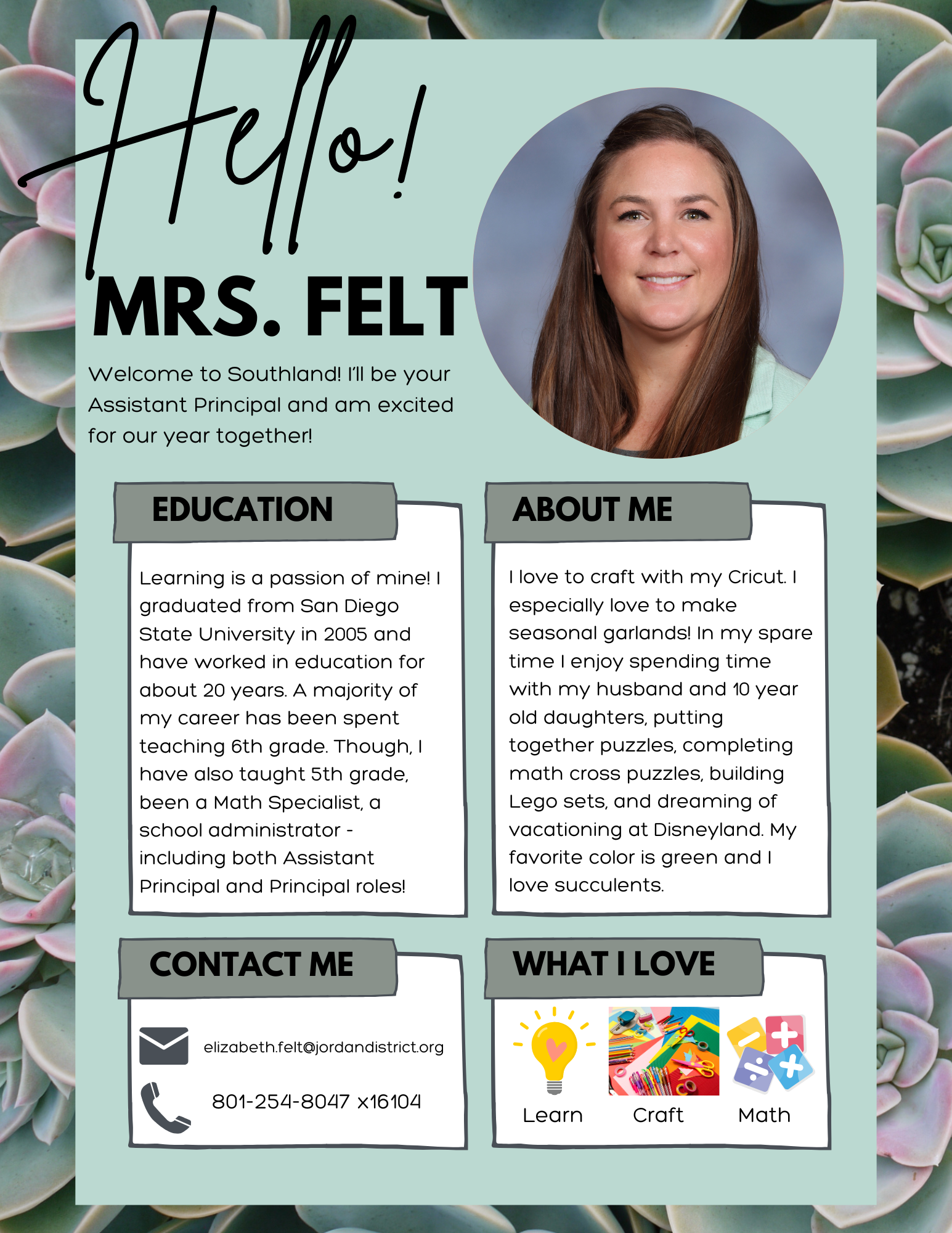 Meet the Assistant Principal